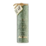 Vela chakra corazón verde para meditación y rituales