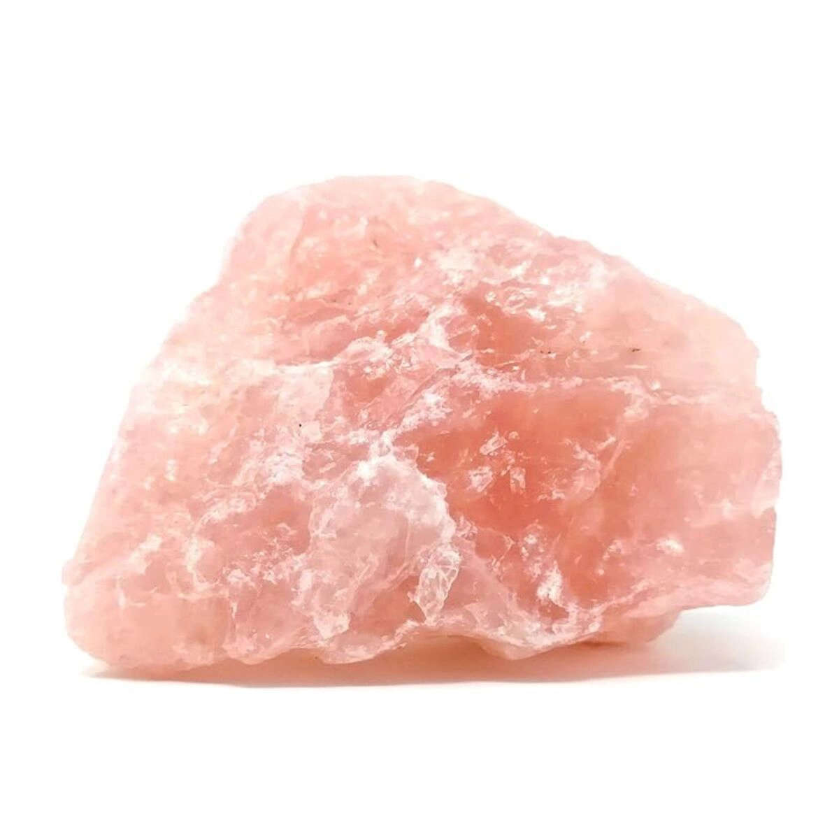 Cuarzo rosa en bruto mineral natural para protección personal y energía